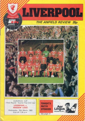 Match programme